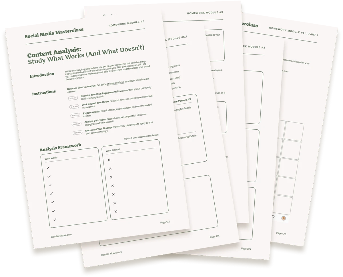Planner sheets 1