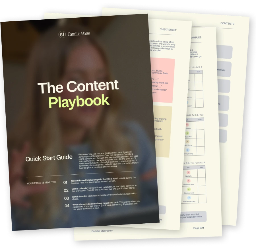 The Content Playbook Workbook