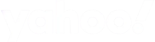 Yahoo Logo white
